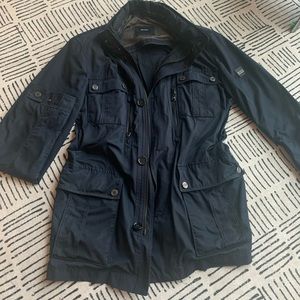 Hugo boss jacket. Husband is 6’1” and slim